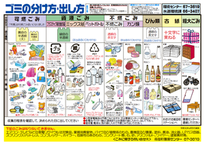 家庭ゴミの分け方 出し方 各課 山梨県南部町ホームページ