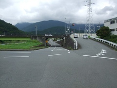 西から見た柳島跨道橋