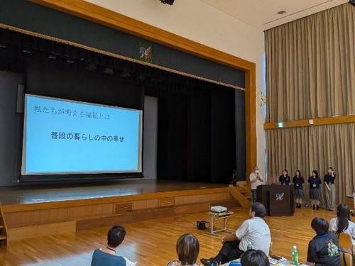グループ発表の様子