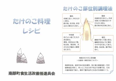 たけのこ料理レシピ集